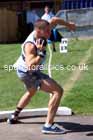 Decathlon shot putt, 2025 EAP International Combined Events, Hexham, Northumberland.  Photo: David T. Hewitson/Sports for All Pics